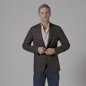Videoclip of Zero Overcheck Brown & Grey Jacket