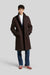 Figura intera 2 - Spitfire Rust Raglan Overcoat Eduardo De Simone