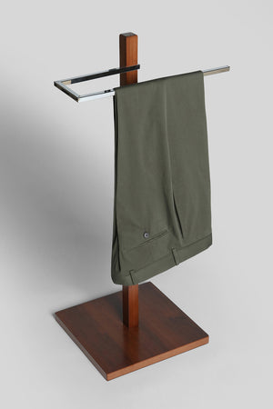 Jaguar Military Green Cotton trousers hanged